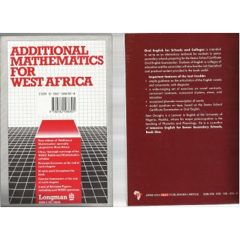 Additional mathematics for west  Africa